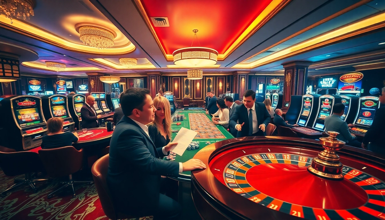 Vivez l'excitation des casinos en ligne avec des tables de jeu dynamiques et des joueurs en pleine action.