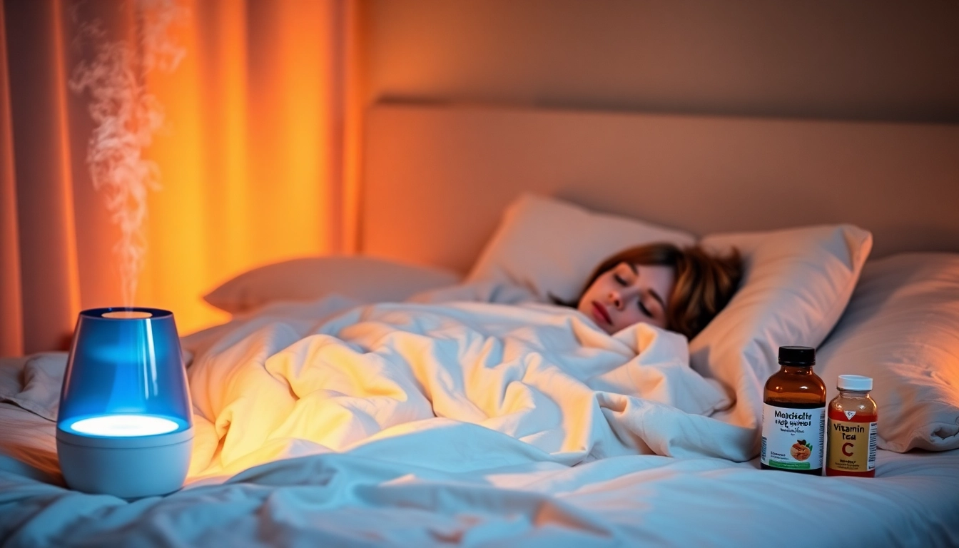 居心地の良い寝室での風邪を一晩で治す方法の効果的なアプローチ