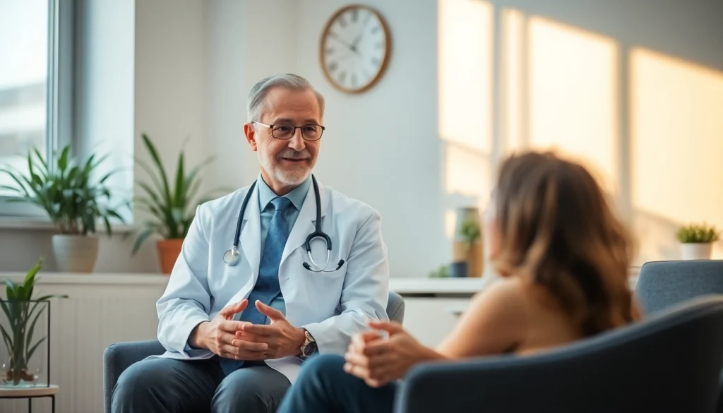 Dr. Gregor Kowal psychiatrist India providing professional consultation in a serene office.