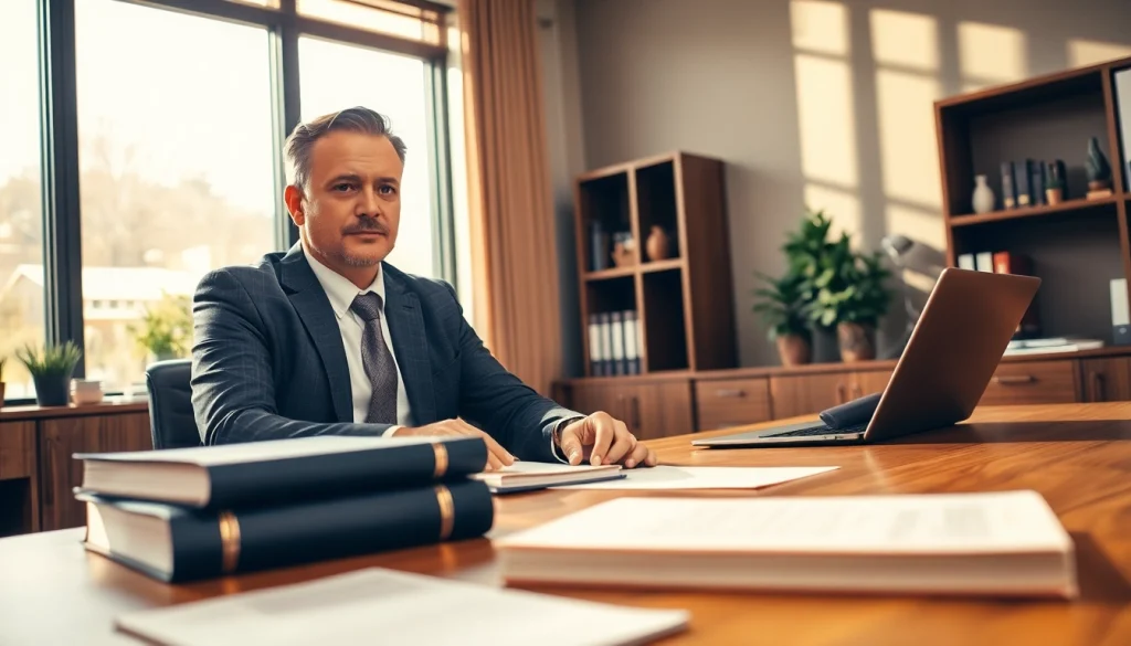 Consultation with a Grand Junction Personal Injury Lawyer in a professional office environment.