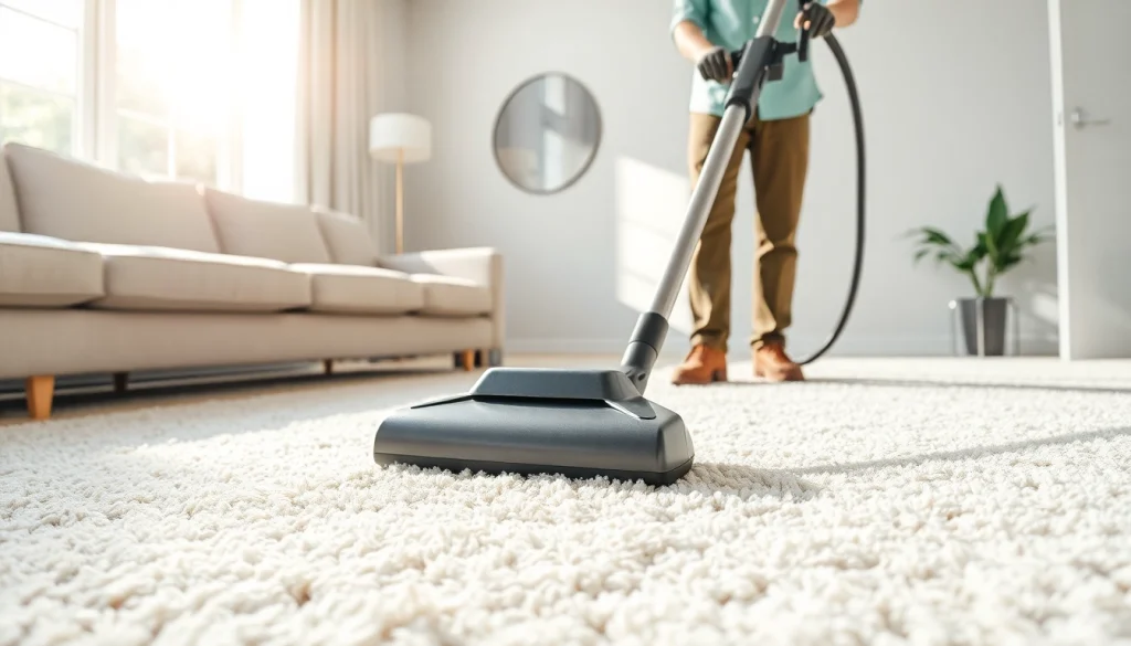 Engaging scene of carpet cleaners lincoln ca service in a bright, modern living room with cheerful atmosphere.
