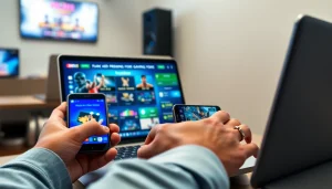 Experience MM88's seamless gaming interface on multiple devices.