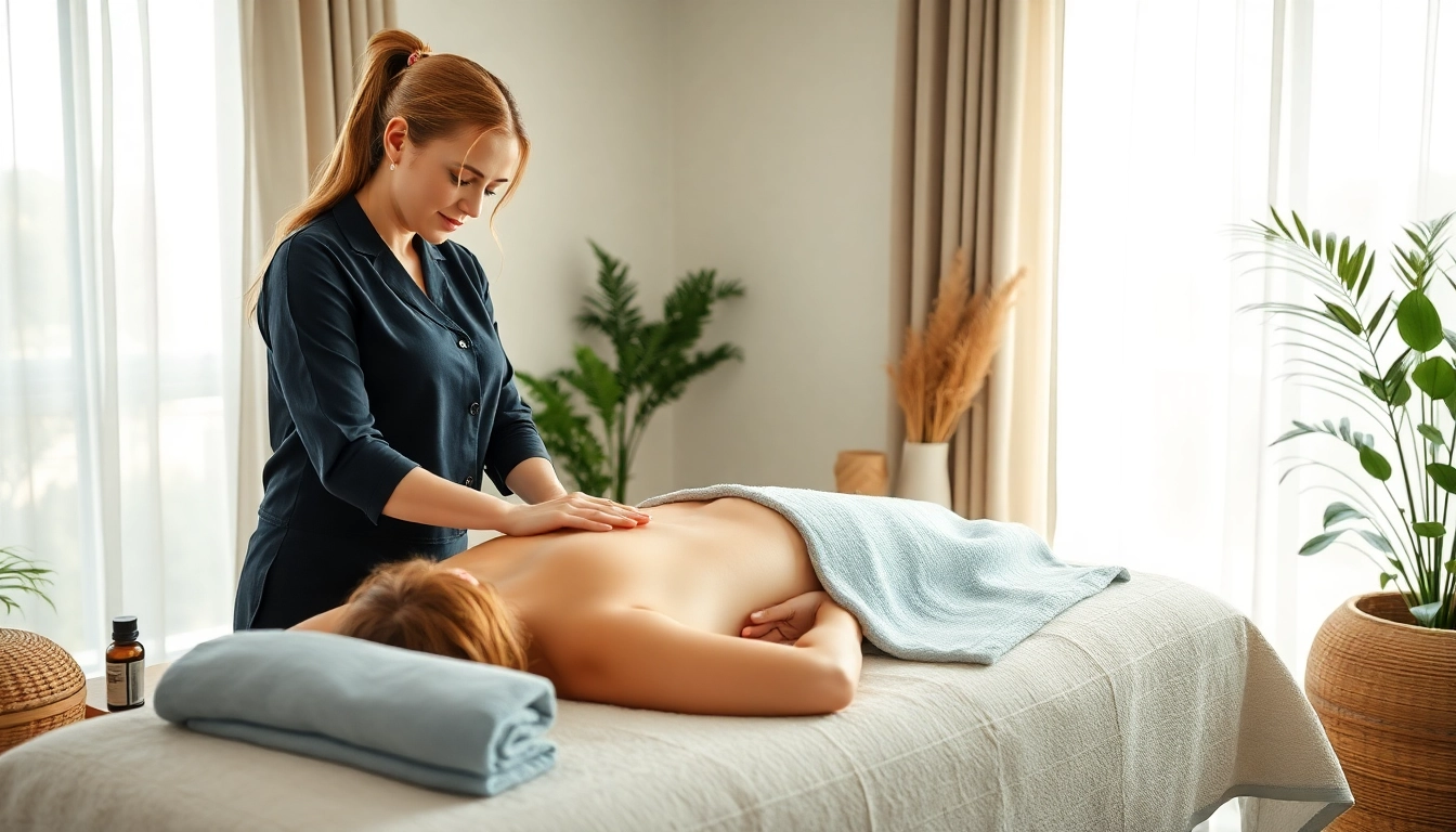 숙련된 치료사와 함께 평화로운 스파 환경에서 고급스러운 러시아마사지 경험하기.