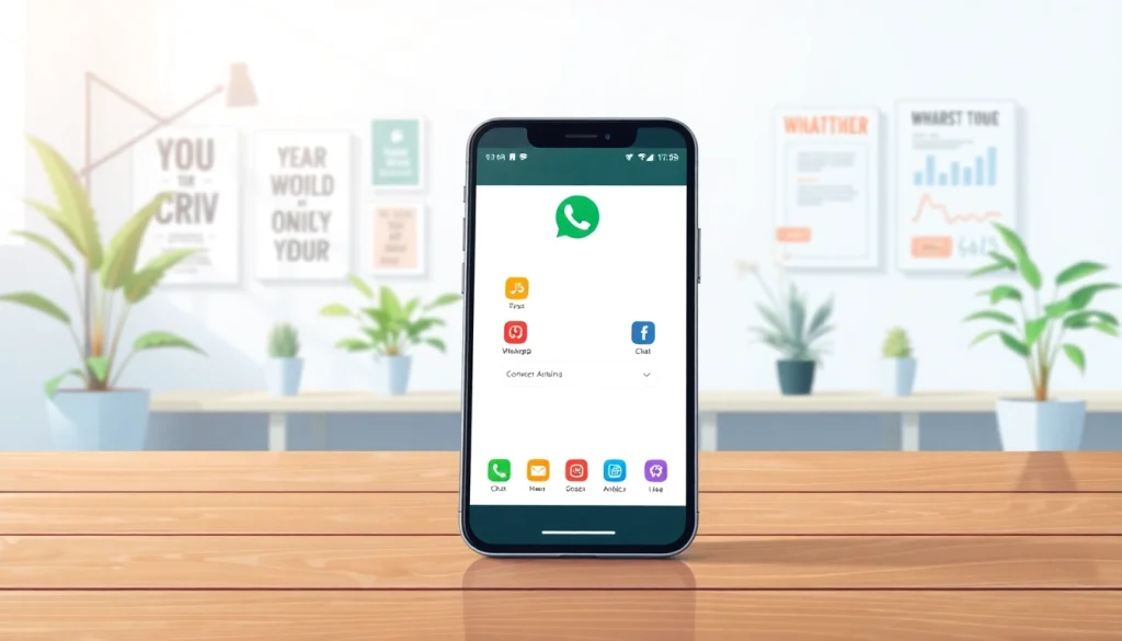 Understand what is a CRM for WhatsApp with a smartphone displaying chat functions and analytics.