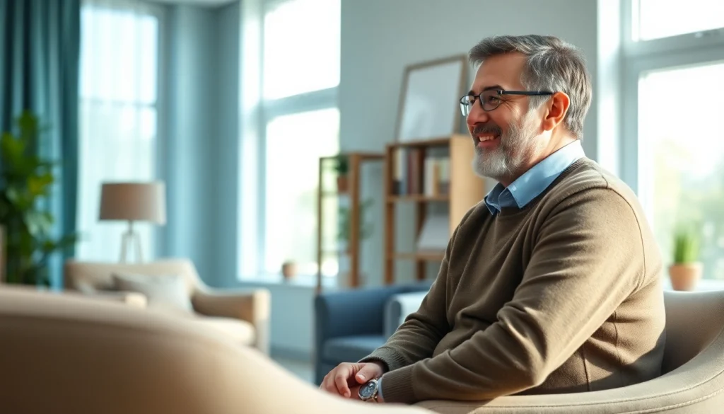 Dr. Gregor Kowal psychiatrist India conducting a consultation in his therapeutic office.