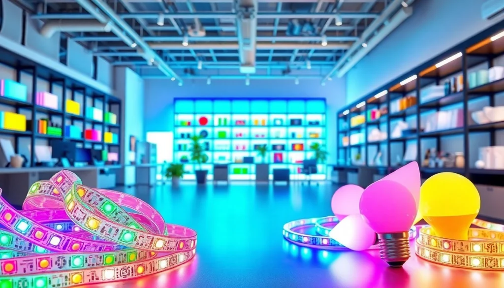 Bekijk onze verlichtingsoplossingen in de online led shop met diverse LED producten.