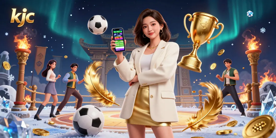 Experience kjc's dynamic sports betting environment with our engaging 3D casino scene.