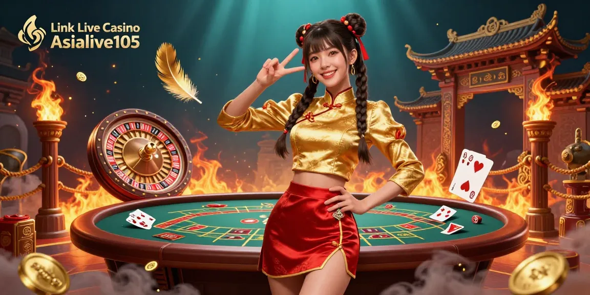 Experience the thrill of gaming at Link Live Casino Asialive105 with live dealers and interactive elements!