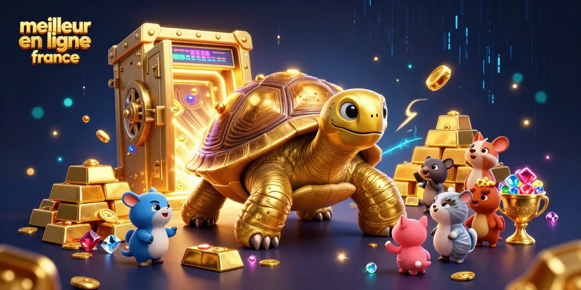 Jouer aux machines à sous dans le meilleur casino en ligne France, avec des personnages 3D colorés et un dynamisme captivant.