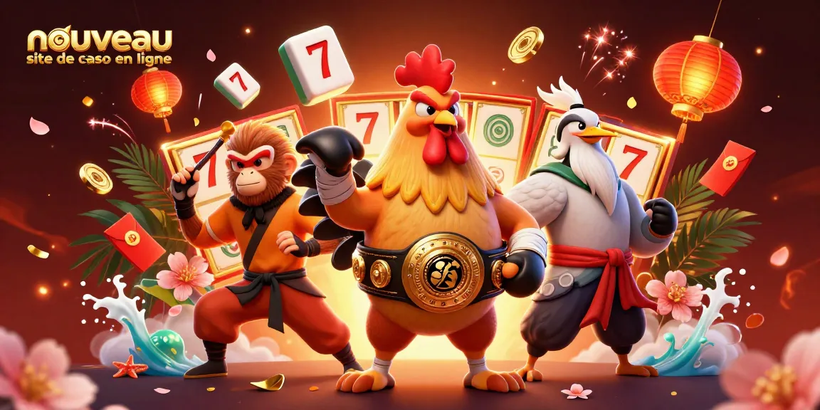 Profitez de l'excitation d'un nouveau site de casino en ligne avec des personnages animés et des éléments de jeu captivants.